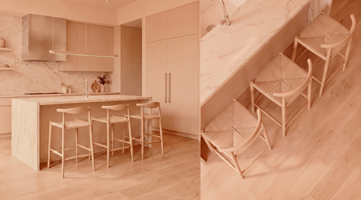 A Designer Guide to Choosing Counter Stools for Your Kitchen Island